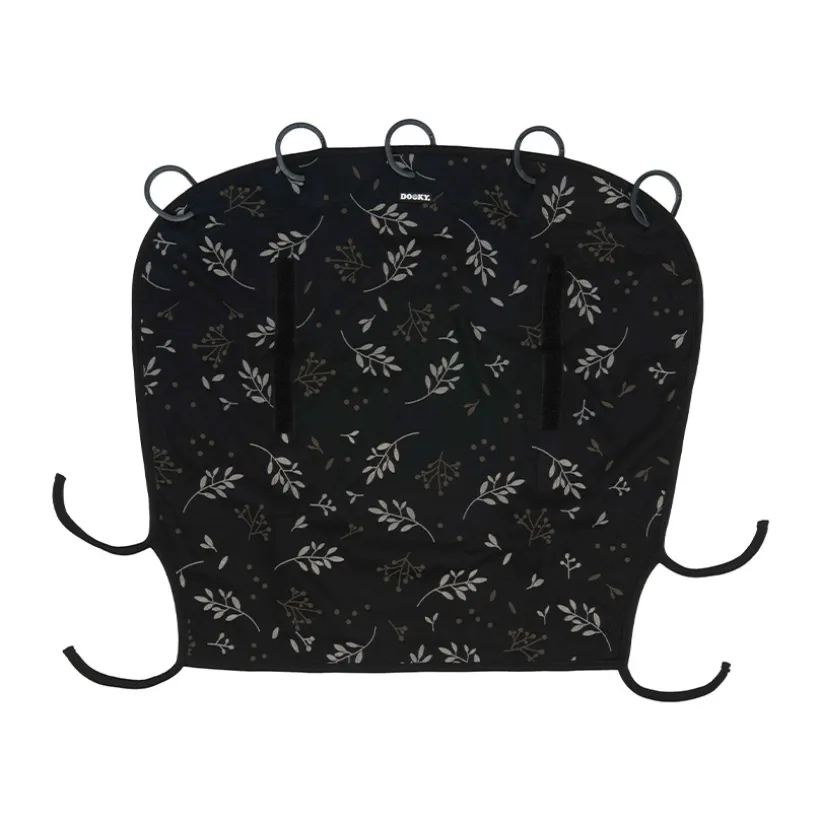 Housse pare-soleil universelle Romantic Leaves noir