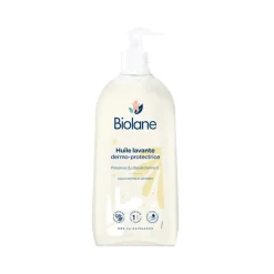 Huile lavante dermo-protectrice pour peau sèche et sensible - 500 ml