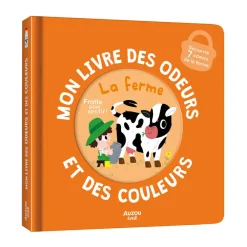 Imagier olfactif "Mon livre des odeurs et des couleurs - La ferme"