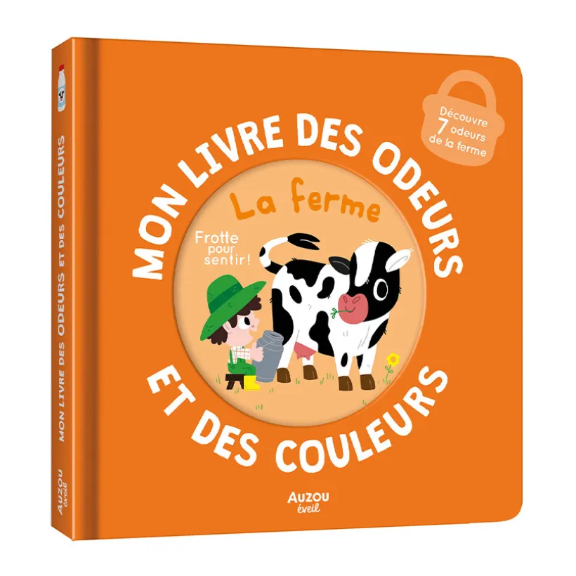 Imagier olfactif "Mon livre des odeurs et des couleurs - La ferme"