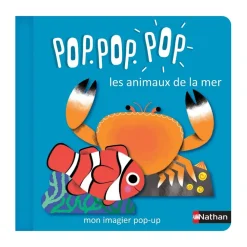 Imagier pop pop pop Les animaux de la mer