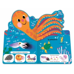 Imagier pop pop pop Les animaux de la mer