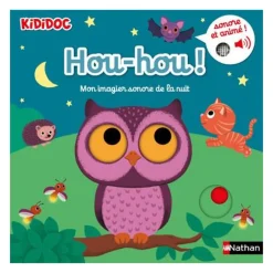 Imagier sonore Hou ! Hou ! - Bruits de la nuit