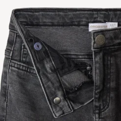 Jean cargo effet délavé à poches pour garçon