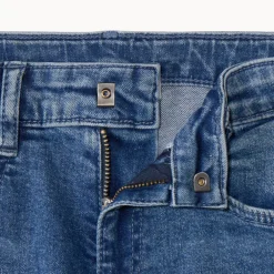 Jean cargo effet délavé à poches pour garçon