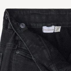 Jean droit doublé micropolaire pour garçon