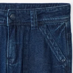 Jean droit doublé micropolaire pour garçon