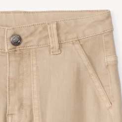 Jean droit en denim uni surteint pour garçon