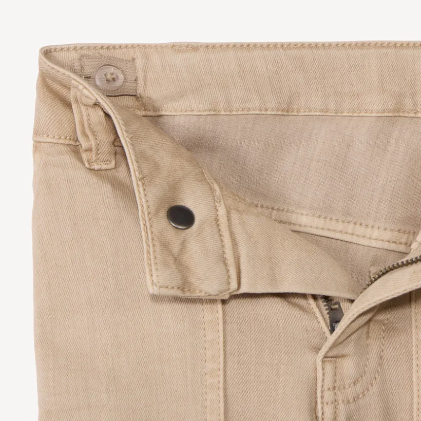 Jean droit en denim uni surteint pour garçon