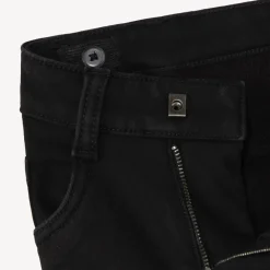Jean effet denim doublé micropolaire uni pour garçon
