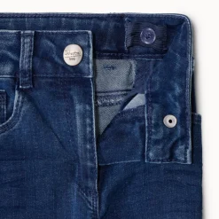 Jean en denim coupe évasé pour fille