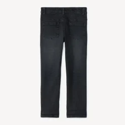 Jean en denim doublé avec label fantaisie pour garçon