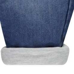 Jean en denim et doublure jersey effet cargo pour bébé garçon