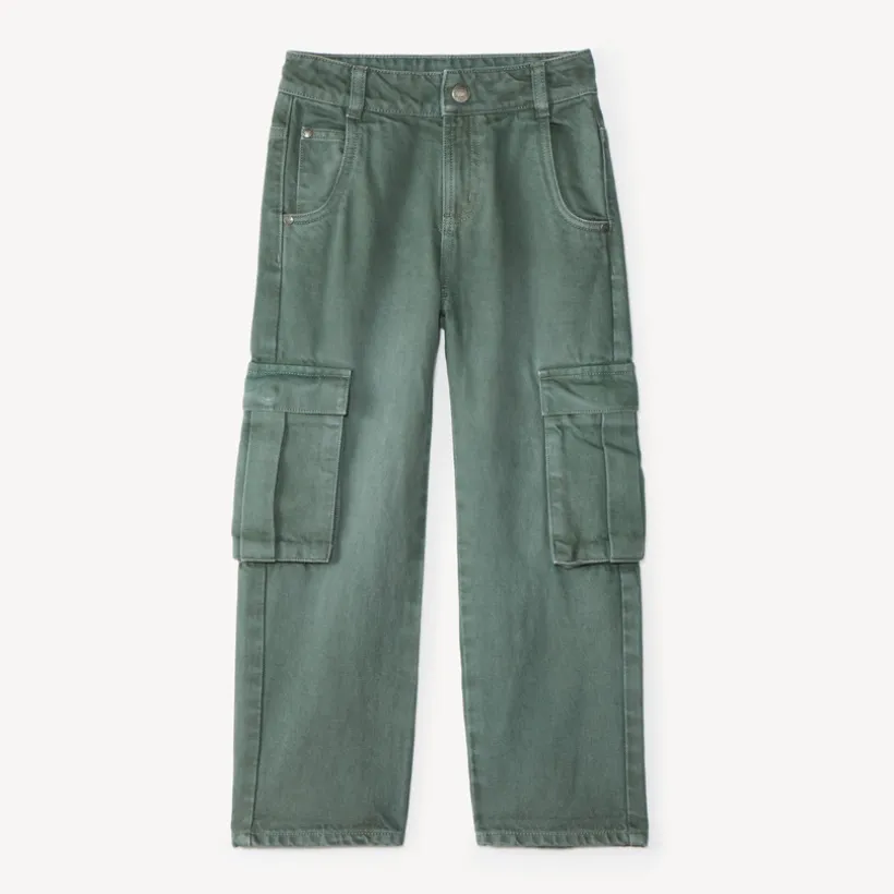 Jean garçon cargo loose