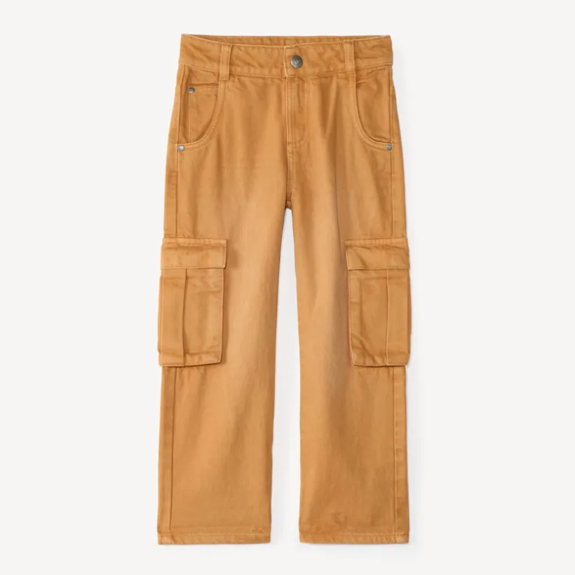 Jean garçon cargo loose