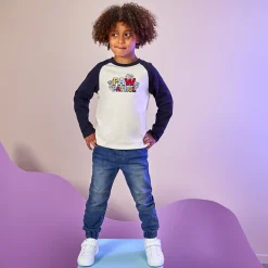 Jean jogger effet délavé pour garçon