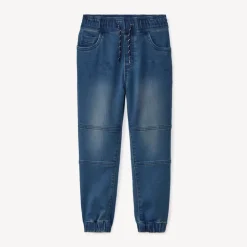 Jean jogger effet délavé pour garçon