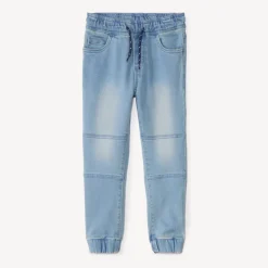 Jean jogger effet délavé pour garçon