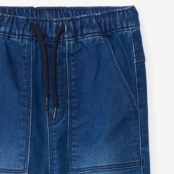 Jean jogger uni pour bébé garçon