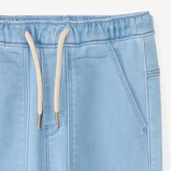 Jean jogger uni pour bébé garçon