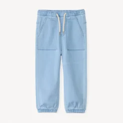 Jean jogger uni pour bébé garçon