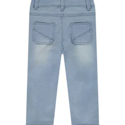 Jean ludique effet denim avec broderie pour bébé garçon