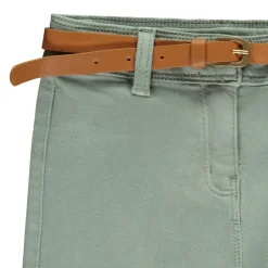 Jean overdyed large avec ceinture pour fille