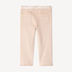 Jean slim bébé fille avec ceinture en tissu