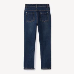 Jean slim en denim avec coutures contrastées pour garçon