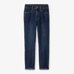 Jean slim en denim avec coutures contrastées pour garçon