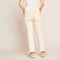 Jean straight de grossesse avec bandeau haut