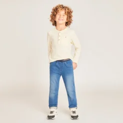 Jean style denim élastiqué pour garçon