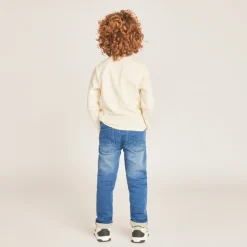 Jean style denim élastiqué pour garçon