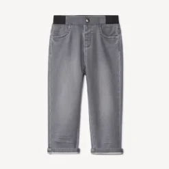 Jean à taille élastiquée pour bébé garçon