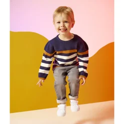 Jean à taille élastiquée pour bébé garçon