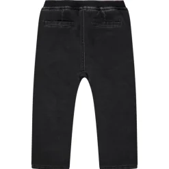 Jean uni doublé micropolaire pour bébé garçon
