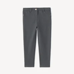 Jegging en molleton uni pour bébé fille