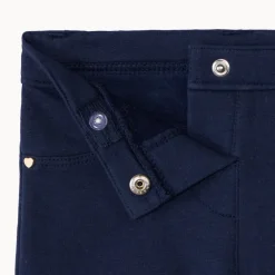 Jegging en molleton uni pour bébé fille