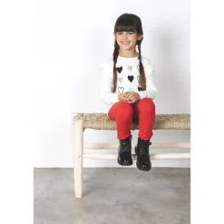 Jegging en molleton uni pour fille