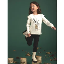 Jegging en molleton uni pour fille
