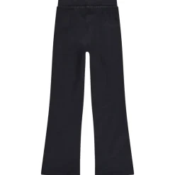 Jegging forme trompette en molleton uni pour fille