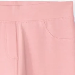 Jegging molleton coloris uni pour fille