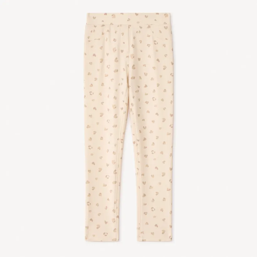 Jegging molleton imprimé pour fille