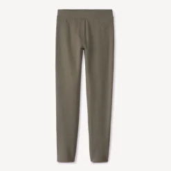 Jegging uni en maille molleton pour fille