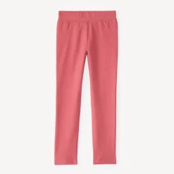 Jegging uni en maille pour fille