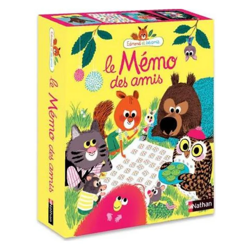 Jeu de cartes Edmond - Le mémo de amis