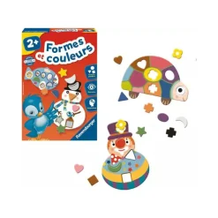Jeu de connaissance formes et couleurs