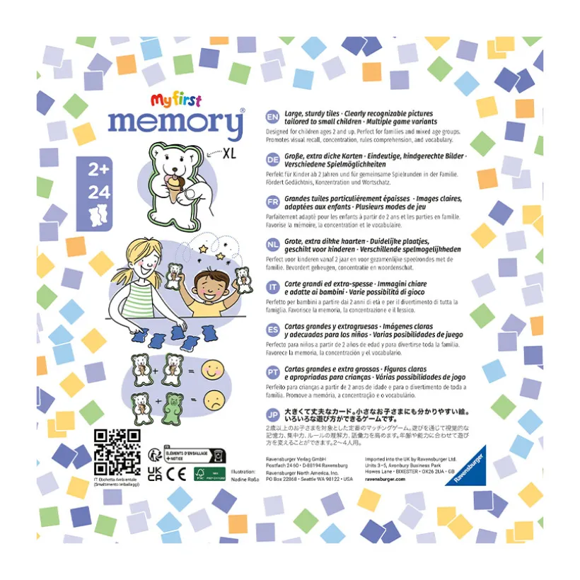 Jeu de mémoire My First Memory® T'choupi
