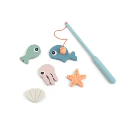 Jeu de pêche pour le bain Sea Friends multicolore