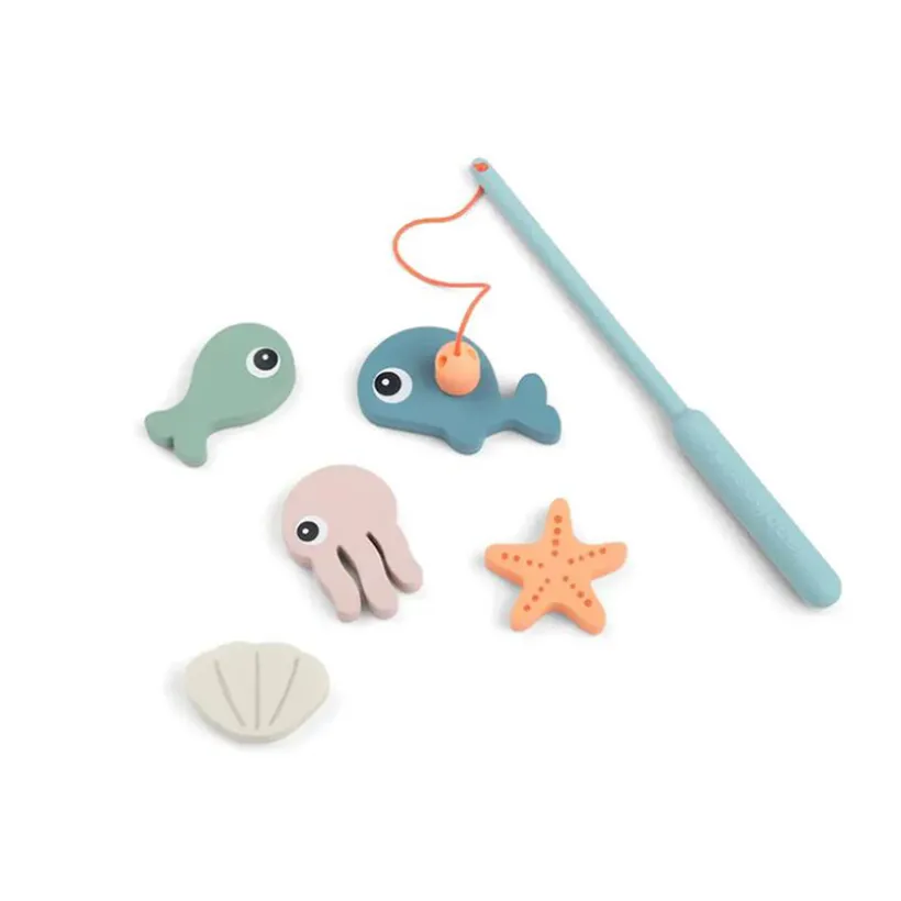 Jeu de pêche pour le bain Sea Friends multicolore